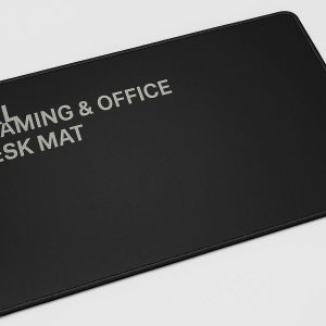 XXL Gaming and Office Desk Mat with Stitched Edge Waterproof