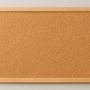 Eco Friendly Cork Desk Pad with Natural Wood Frame Sustainable